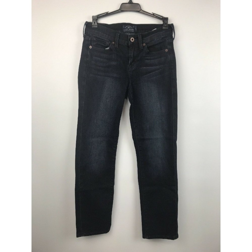 Lucky Brand Women's Jeans Brooke Crop Dark Denim S